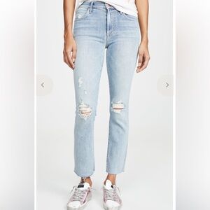 Mother Denim The Rascal Ankle Snippet Jeans Super Blast From The Past Size 26